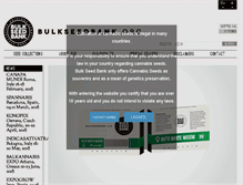 Tablet Screenshot of bulkseedbank.org